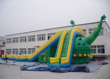 la diapositiva inflable/los niños del dinosaurio gigante largo de los 30M enormes explota la diapositiva