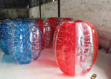 Bola de parachoques de cristal de Zorb del cuerpo del fútbol de los juguetes inflables al aire libre del fútbol