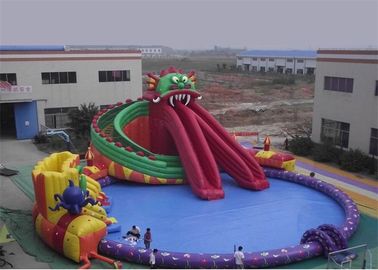 Parque inflable del agua de los niños divertidos, patio flotante inflable del parque del agua