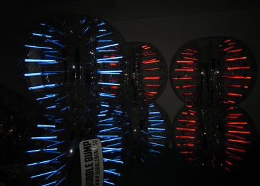 La yarda inflable ligera del LED juega/bola humana inflable de la burbuja