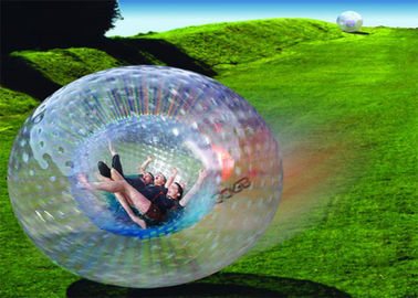Juguetes inflables al aire libre asombrosos, bola inflable humana gigante EN71 de Zorb