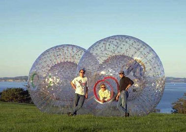 Bola inflable al aire libre ambiental de Zorb del cuerpo de los juguetes de TPU para los adultos de alquiler