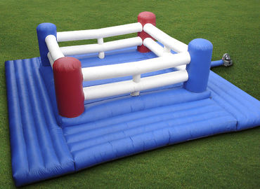 Juegos inflables portátiles de los deportes para los niños, corte inflable del ring de boxeo del PVC