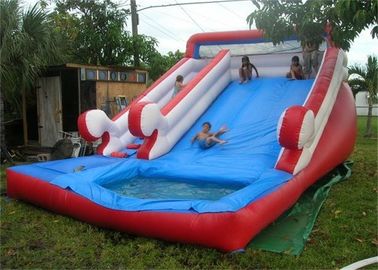 Tobogán acuático inflable grande divertido modificado para requisitos particulares para la piscina, EN14960