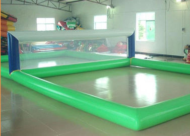 La flotación de los deportes acuáticos inflables Gmaes juega la corte inflable del voleibol