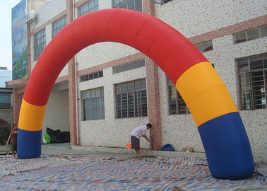 Arco estándar de la publicidad del PVC del arco iris inflable de los productos para el acontecimiento