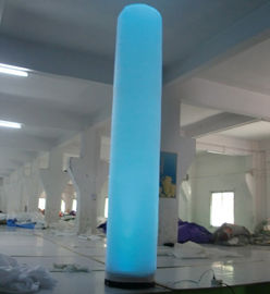 Columna inflable comercial grande aprobada EN71 con la iluminación del LED
