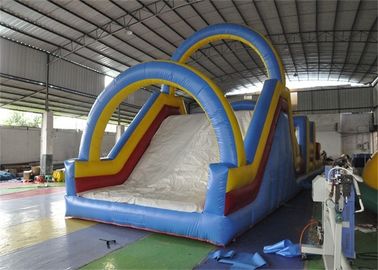 Carrera de obstáculos inflable de la seguridad, equipo de la carrera de obstáculos de los niños para la diversión