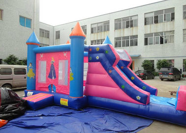 Princesa Bouncy Castle Slide Combo de los niños para el parque de atracciones inflable