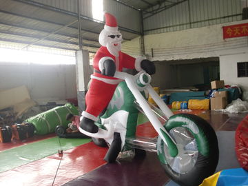 Decoraciones al aire libre inflables de la Navidad/Papá Noel inflable gigante