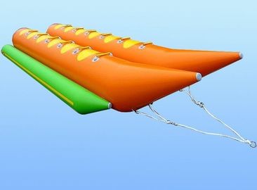 barco inflable del juguete del PVC de 0.9m m, barco de pesca inflable doble para el deporte acuático