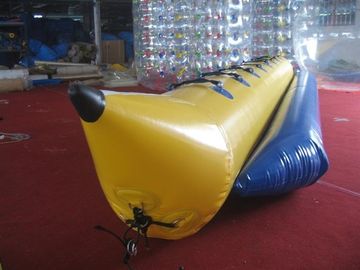 Juguetes inflables del agua del jinete del océano, tobogán acuático inflable del barco del PVC para el solo tubo