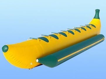 Barco inflable comercial al aire libre del juguete para el deporte acuático del barco de plátano