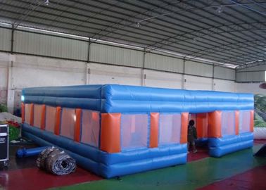 los juegos al aire libre inflables del patio de los niños del PVC de 0.55m m explotan el laberinto EN14960