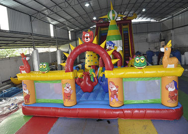 Castillo de salto animoso inflable durable/parque combinado del castillo animoso