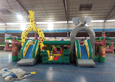 Castillo animoso inflable del tema animal maravilloso/castillo de la gorila para los niños