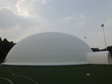 Tienda inflable de Lgloo de 0.55m m del PVC de la bóveda blanca enorme de la lona para el partido