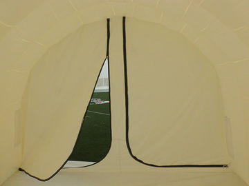 Tienda inflable de Lgloo de 0.55m m del PVC de la bóveda blanca enorme de la lona para el partido