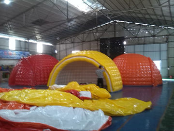 Tienda de campaña inflable de la lona del PVC del diámetro del impermeable los 6m con EN14960