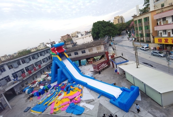Diapositiva estupenda del parque de atracciones de Dragon Inflatable Water Slides Adult