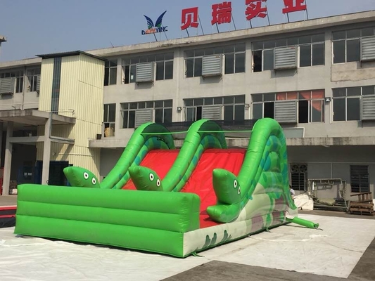 Equipo inflable del patio de la diapositiva de la aventura del PVC de la prenda impermeable 0.55m m