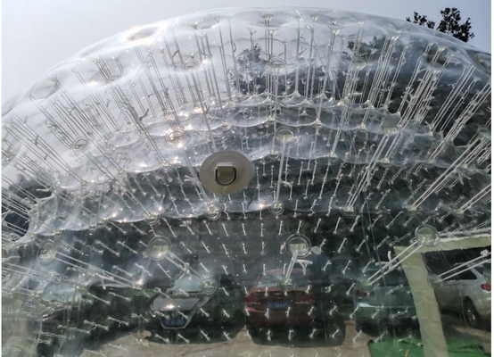 Diámetro inflable hermético transparente de la tienda los 5m de la burbuja del PVC