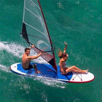 Tablero de paleta de estribor del sorbo inflable del windsurf de Dwf para los niños y el adulto