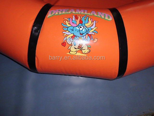Piscina inflable portátil los 5m*5m de la piscina de agua del niño anaranjado