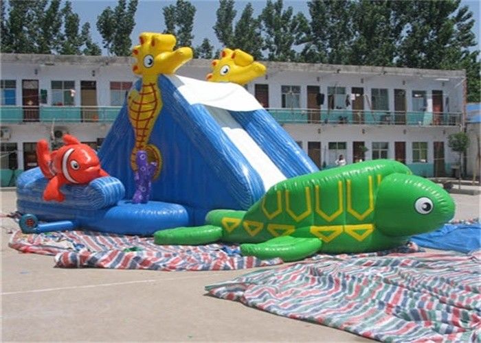 Alquiler de la piscina inflable adulta impermeable del tobogán acuático para el patio trasero