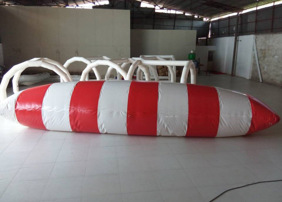 Juguetes inflables grandes del agua de la gran diversión, gota inflable del agua del PVC de 0.9m m