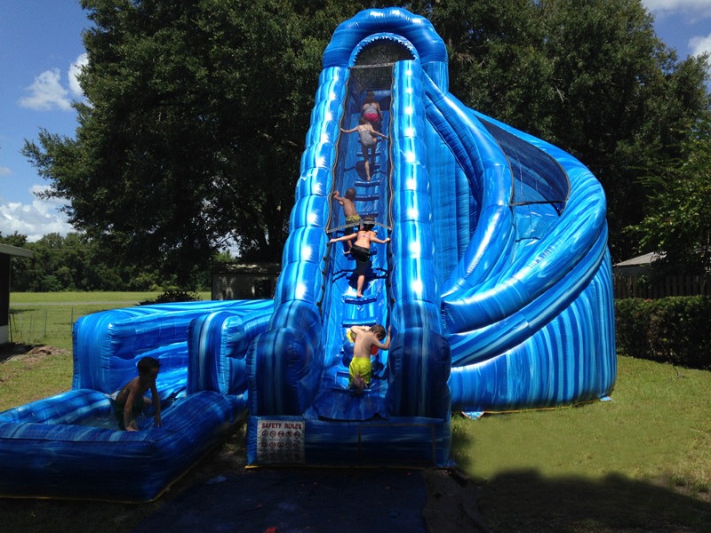slip and slide extreme giant backyard waterslide