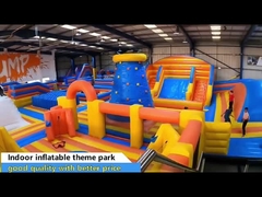Gran juego Casas de salto interiores Parque temático inflable