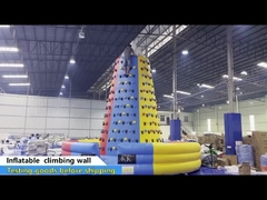 Juego de deporte de escalada de pared inflable al aire libre para la venta