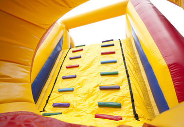 Castillos animosos de la carrera de obstáculos inflable popular de la diversión que excitan