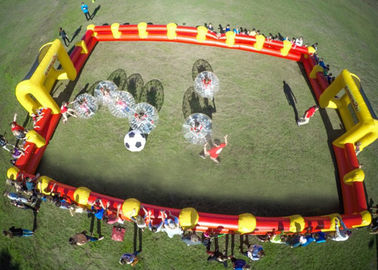 bola de parachoques del hámster humano de 1.0m m TPU, bola inflable del cuerpo de los juguetes al aire libre para los niños y adulto
