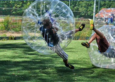 Bola de parachoques de los niños inflables al aire libre seguros de los juguetes, fútbol humano de la burbuja de la bola del hámster