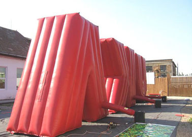 Palabras inflables gigantes rojas de las muestras de los productos inflables de la publicidad para el lugar al aire libre