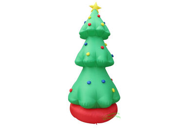 Muñeco de nieve/árboles inflables de la Navidad de los productos inflables de la publicidad del PVC