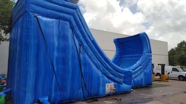 Toboganes acuáticos inflables de 27 pies del jinete alto enorme de la onda con la bomba de aire y el material de la reparación