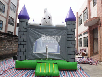 Castillos de salto inflables ignífugos del PVC Halloween de 0.55m m para el festival