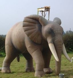 Animales inflables del elefante de la publicidad de las decoraciones inflables lindas de encargo de los productos