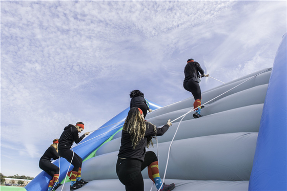 Pvc Tarpaulin Comercial Insano 5km Inflatable Correr con soplador de aire para eventos Comercial