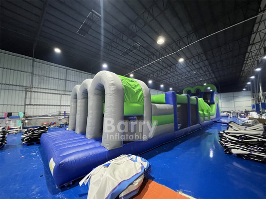 Evento comercial gigante Bounce House 5k Explotar el campo de obstáculos Juegos deportivos para niños y adultos Desafío