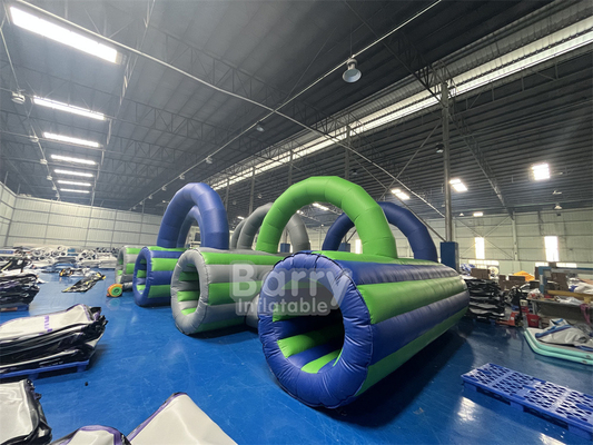Evento comercial gigante Bounce House 5k Explotar el campo de obstáculos Juegos deportivos para niños y adultos Desafío