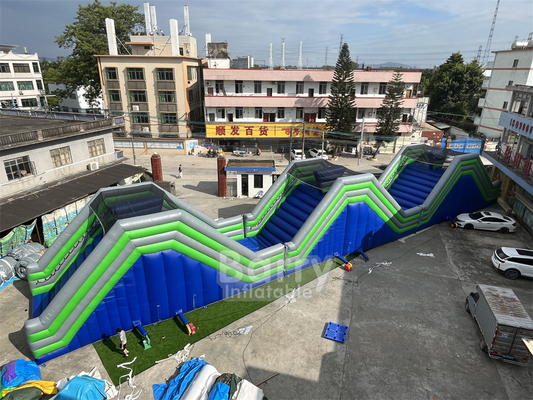 PVC personalizable 41x5.5x6m Las Jorobas Inflables 5k Eventos Juego competitivo para adultos