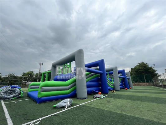 Juegos interactivos Bola de destrucción inflable para el curso de asalto de 5k loco