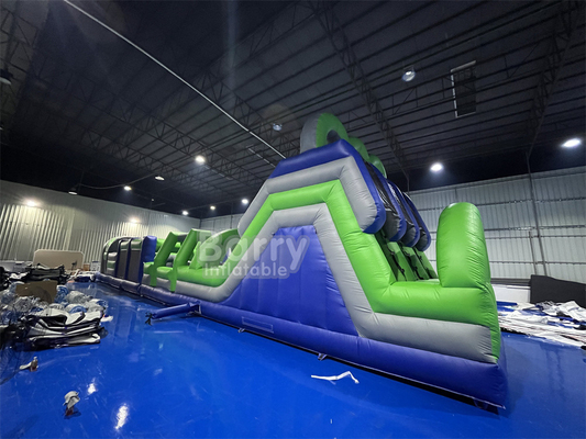 Juegos de Deportes para Adultos Logotipo personalizado Curso de obstáculos inflables Combo Inflables 5k con PVC duradero Disponible OEM / ODM
