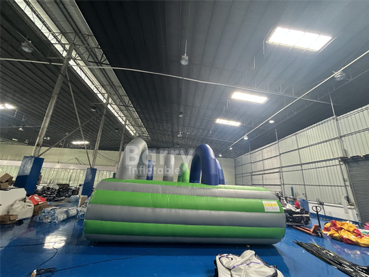 Juego de túnel para una carrera de 5k inflable