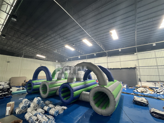 Juego de túnel para una carrera de 5k inflable