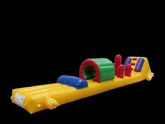 Carril único 8m Juvenil Desafío Piscina Flotante Inflable Aqua Correr Para Piscina Correr